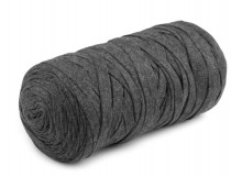 Textilstrickgarn 250g dunkelgrau melange 125m